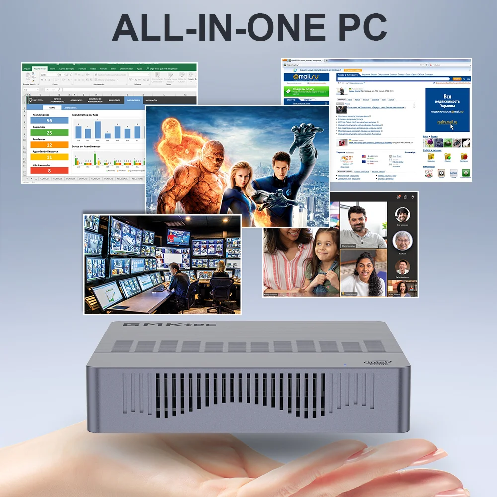 Máy tính mini Intel Celeron N4100–NucBox 8 - Ảnh 5