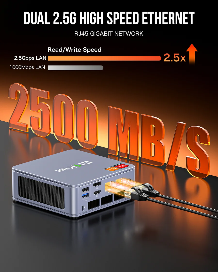 Máy tính mini AMD Ryzen 7 7840HS–NucBox K6 - Ảnh 2