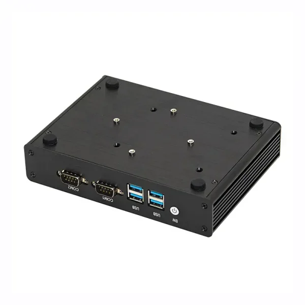 Máy tính mini không quạt với Intel 2955U Core I3 4030U, 2 x LAN, 2 x COM Dòng FMC-BM15 - Ảnh 2