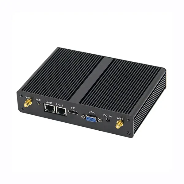 Máy tính mini không quạt với Intel 2955U Core I3 4030U, 2 x LAN, 2 x COM Dòng FMC-BM15 - Ảnh 4