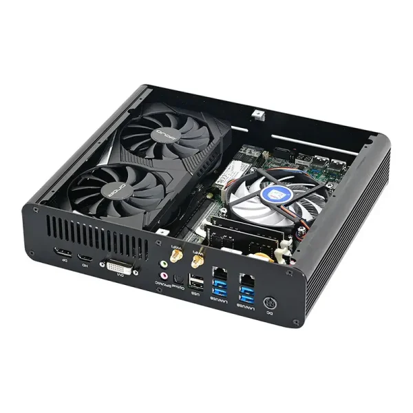 Máy tính mini chơi game với bộ vi xử lý Intel Core I5 I7 I9 thế hệ thứ 7-10, đồ họa GeForce GTX Dòng GMC-BM23 - Ảnh 6