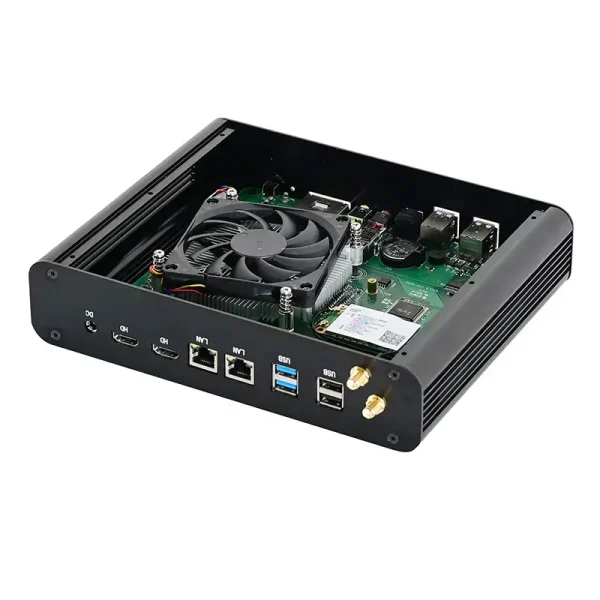 Máy tính mini NUC với Intel I5 1035G1/I7 1065G7 thế hệ thứ 10, HDMI 2.0 4K Dòng NUC-BM27 - Ảnh 4