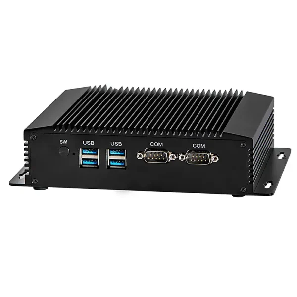 Máy tính công nghiệp không quạt với 2955U/ I3 4010Y, 2 x COM, 2 x RJ45 Dòng IPC-IM08 - Ảnh 2