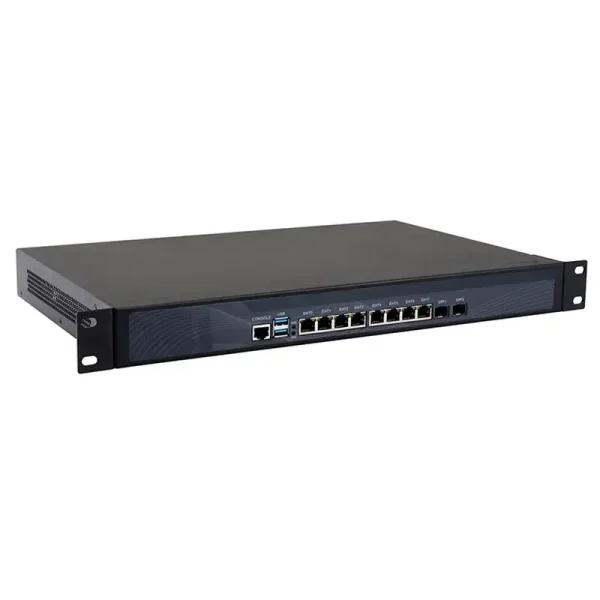 Thiết bị tường lửa mạng 1U Pentium/ I3/ I5, 8 x LAN, 2 x SFP Dòng NFA-RS07