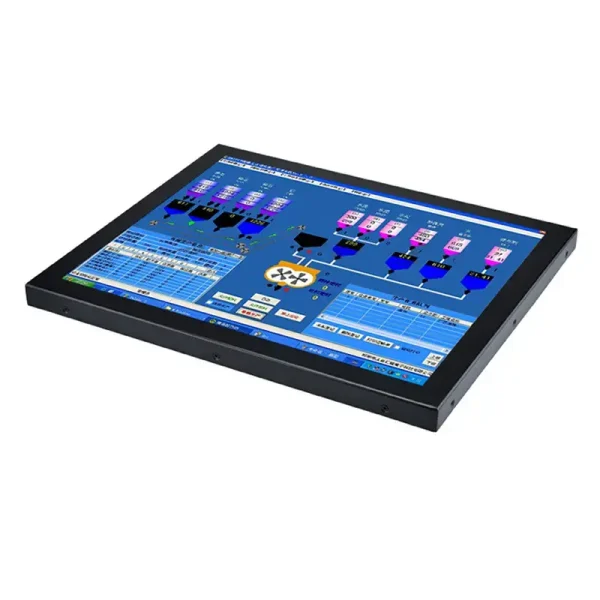 Máy tính công nghiệp màn hình cảm ứng tất cả trong một 19 inch, Intel Celeron/ I5/ I7, điện dung và điện trở Dòng TPC-PW01 - Ảnh 4