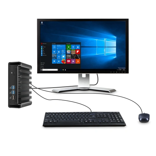 Máy tính để bàn mini không quạt - Ảnh 2