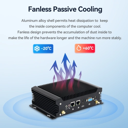 Mini PC không quạt với DDR4 cho công nghiệp - Ảnh 2