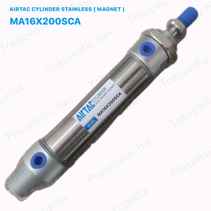 Airtac MA: Xi lanh khí tròn, tác động kép – MA16X200SCA
