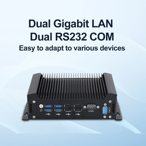 Máy tính công nghiệp mini Intel-Core Dual Ethernet Dual COM - Ảnh 4