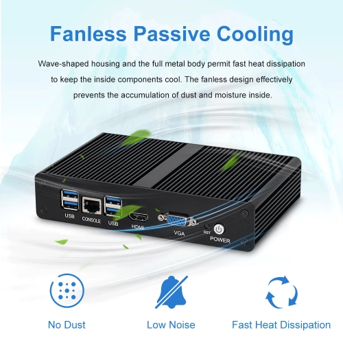 Home Enterprise 6LAN PFsense Firewall Mini PC 4405U - Ảnh 4