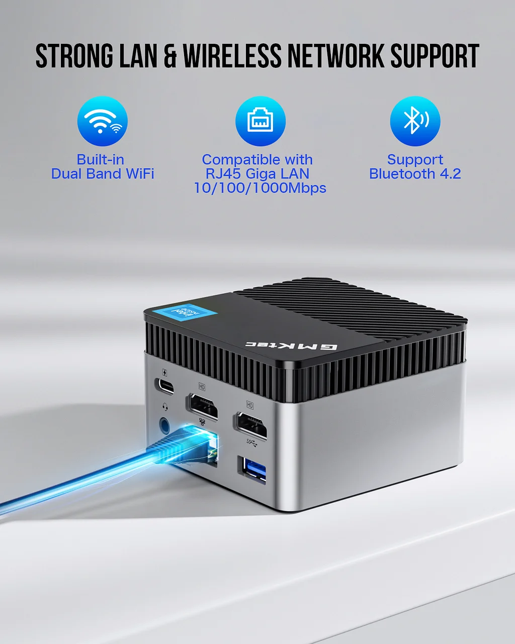 Máy tính mini Intel Alder Lake N97–NucBox G5 - Ảnh 5