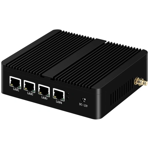 Bộ định tuyến Mini PC J1900 Tường lửa LAN 4 Gigabit - Ảnh 3