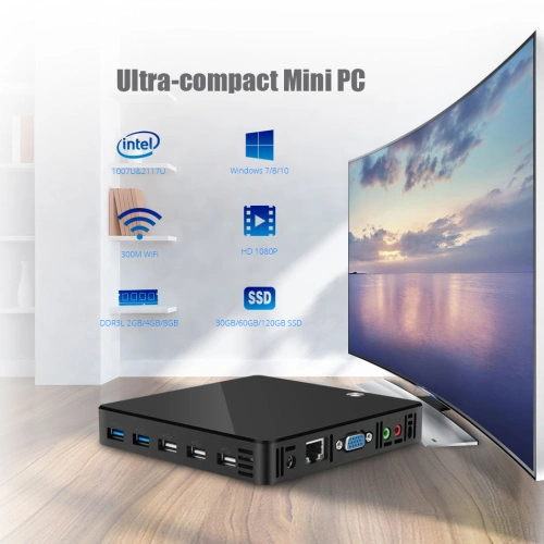 Household Mini PC Intel Processor DDR3L SSD - Ảnh 3