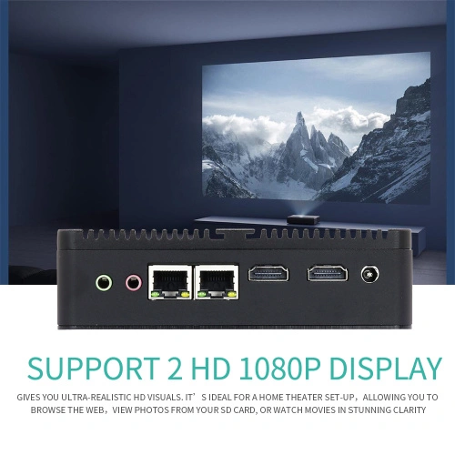 Máy tính mini pc N3700 lõi tứ kiểu mới - Ảnh 3