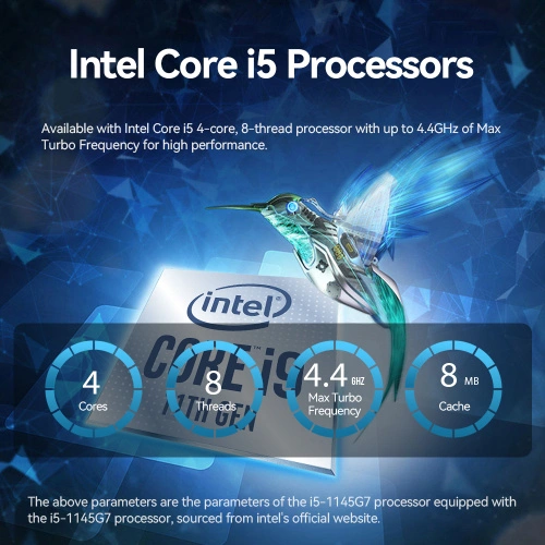 Máy tính chơi game Intel Core i5 DDR4 64G RAM - Ảnh 5