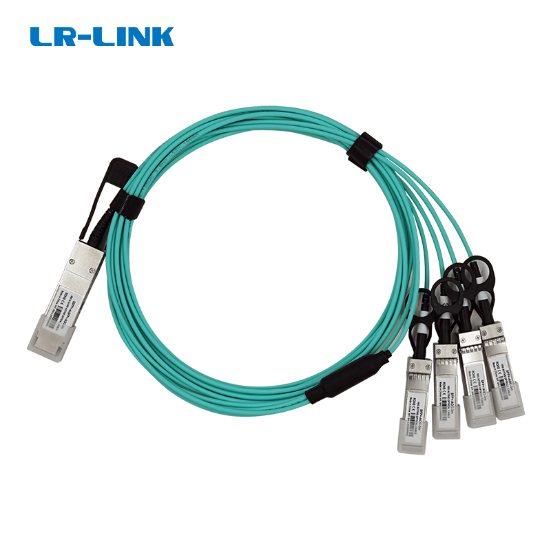 Cáp quang chủ động 40G QSFP+-4xSFP+-AOC-3m