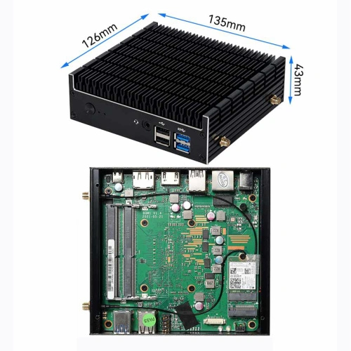 Máy tính mini Intel Pentium Gold 5405U - Ảnh 3