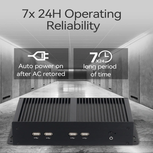 Máy tính công nghiệp mini Intel Core 6COM Dual LAN - Ảnh 3