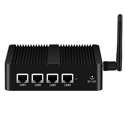 Bộ định tuyến Mini PC J1900 Tường lửa LAN 4 Gigabit - Ảnh 2