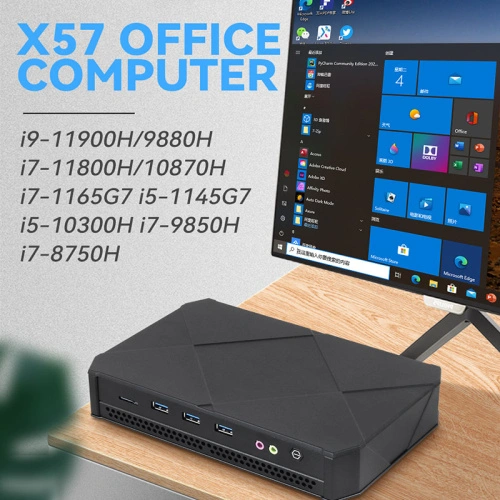 Máy tính mini chơi game 4K UHD 3 màn hình i5-10300H i7-8750H i7-9850H i7-10870H i7-11800H i7-1165G7 i9-9880H i9-11900H - Ảnh 2