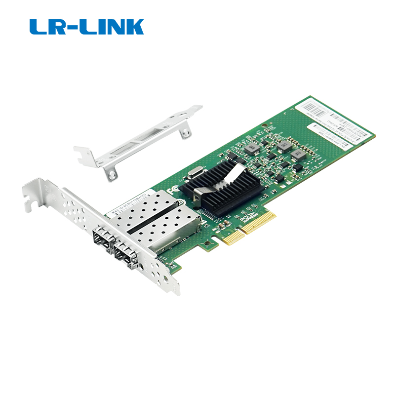 Bộ điều hợp Ethernet máy chủ SFP 1G PCIe X4 cổng kép (Intel 82576) LREC9702EF-2SFP