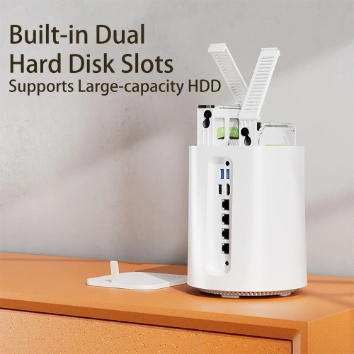 Máy tính mini 300U Quad RJ45 Ethernet Firewall & VPN - Ảnh 4