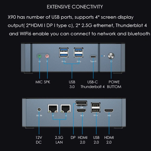MINI PC mới nhất với Intel thế hệ thứ 13 i71360P - Ảnh 2