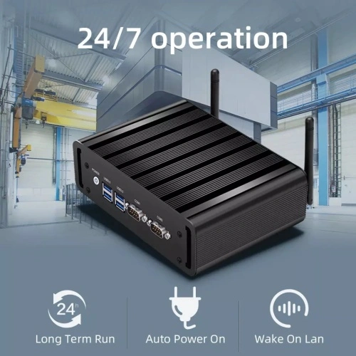 Máy tính công nghiệp i5 5200U không quạt Dual LAN - Ảnh 5