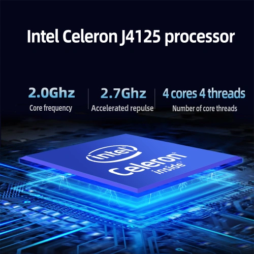 Máy tính mini Intel Celeron J1900/J4125 RAM tối đa 8GB - Ảnh 3