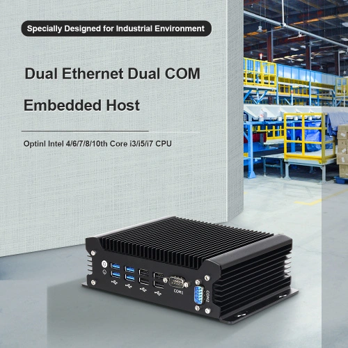 Máy tính công nghiệp mini Intel-Core Dual Ethernet Dual COM - Ảnh 3