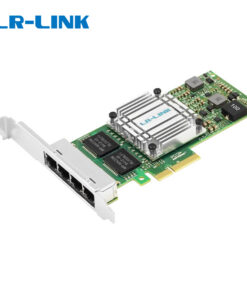 Bộ chuyển đổi mạng Gigabit Ethernet đồng PCIe x4 Quad-port (Dựa trên Intel I350) LREC9714HT