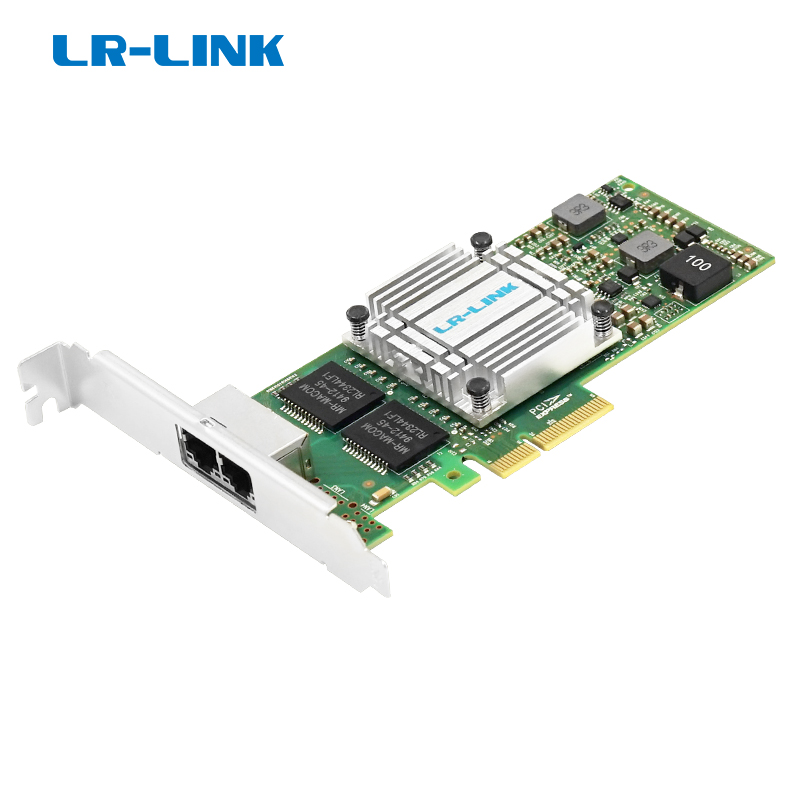 Bộ chuyển đổi mạng Gigabit Ethernet hai cổng PCIe x4 LREC9712HT