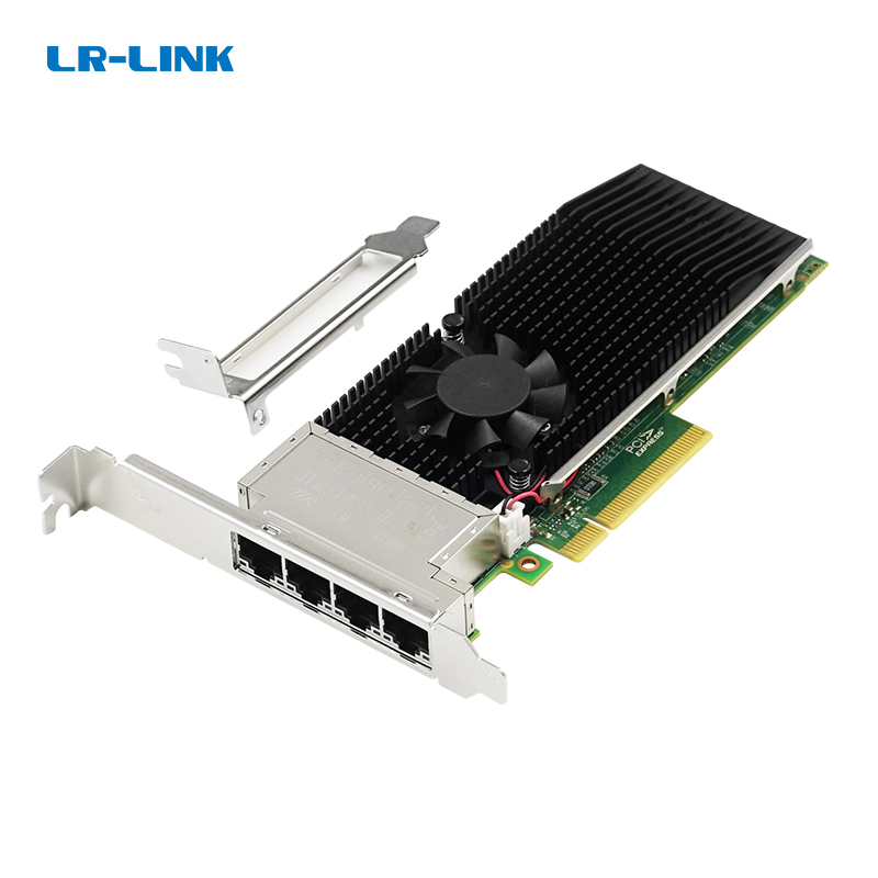 Bộ chuyển đổi máy chủ Ethernet đồng PCIe x8 Quad-port 10G (Intel XL710) LREC9804BT