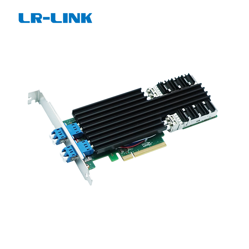 Bộ điều hợp mạng Ethernet bỏ qua một chiều PCIe x8 Multimode một cổng 10G SR một chiều (Intel 82599) LRES1022PF-BP-SR