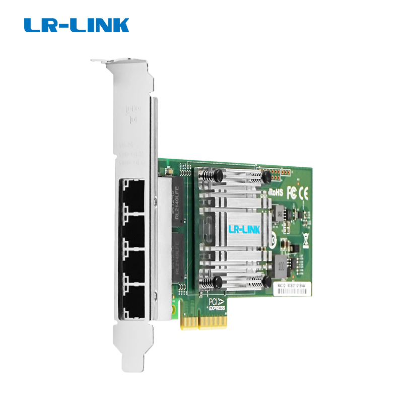 Bộ chuyển đổi mạng Ethernet Gigabit đồng PCIe x4 Quad-port (Net-swift WX1860) LRES2025PT