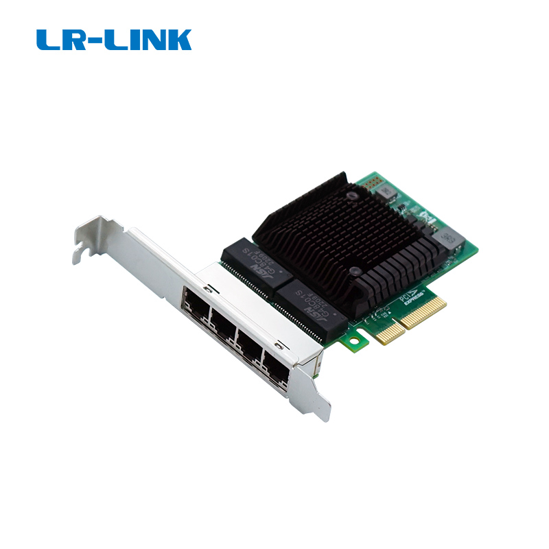 Bộ chuyển đổi mạng Gigabit Ethernet đồng bốn cổng PCIe x4 (Broadcom 5719) LRES2044PT