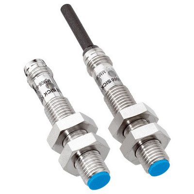 Cảm biến tiệm cận từ tính SICK MM08-60APS-ZUK, hình trụ, 60mm, PNP-NO, M8 Flush, dòng MM