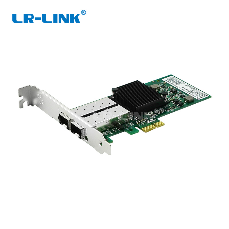 Bộ điều hợp mạng hai cổng PCIe x1 1000Base-FX 1G (Intel I350) LREC9252PF-2SFP