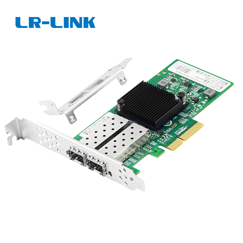 Bộ điều hợp máy chủ SFP 1G PCIe x4 cổng kép (Intel I350) LREC9712HF-2SFP