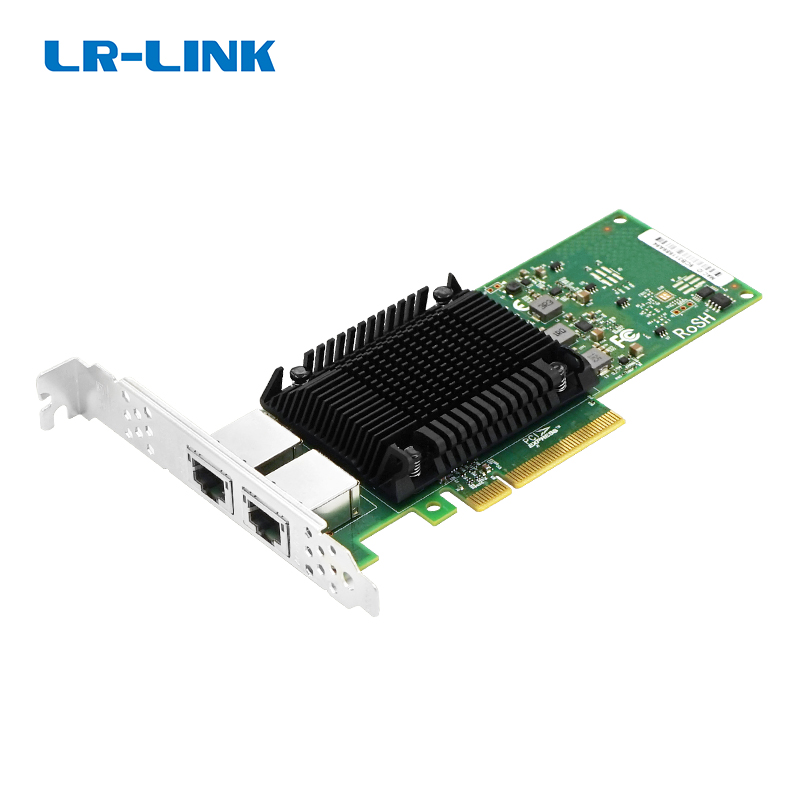 Bộ chuyển đổi mạng Ethernet đồng 10G PCIe x8 cổng kép (Intel X710) LRES1012PT