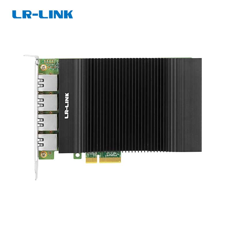 Thẻ PCIe x4 Quad-port 2.5G Vision Frame Grabber (Dựa trên Intel I226) LRES1056PT