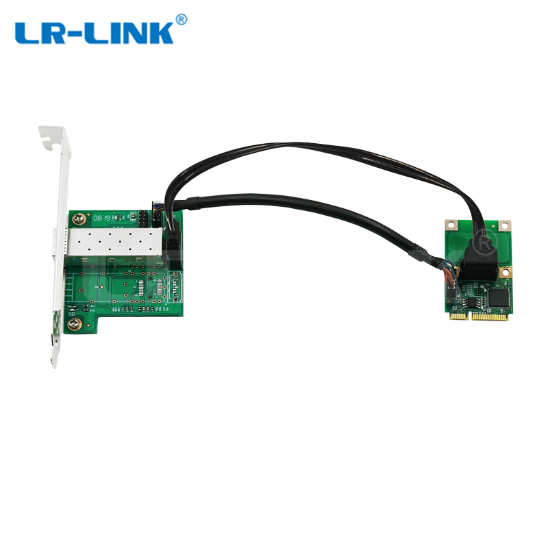 Bộ chuyển đổi mạng Ethernet Gigabit SFP cổng đơn Mini PCIe (Intel I210) LRES2204PF-SFP
