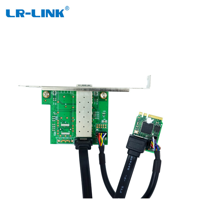 Bộ điều hợp mạng Ethernet SFP 1G cổng đơn M.2 A+E Key (Intel I210) LRES2212PF-SFP