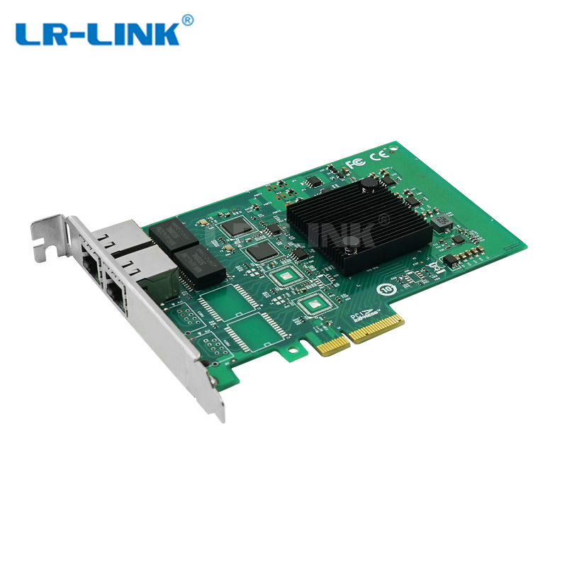 Bộ chuyển đổi mạng Gigabit Ethernet đồng cổng kép PCIe x4 (Intel I210) LRES3002PT