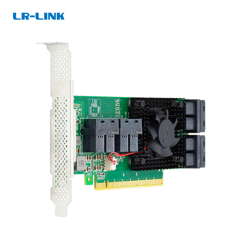 Bộ chuyển đổi SSD NVMe LRNV9349-8I 8 cổng U.2 sang PCIe x16 SFF-8639