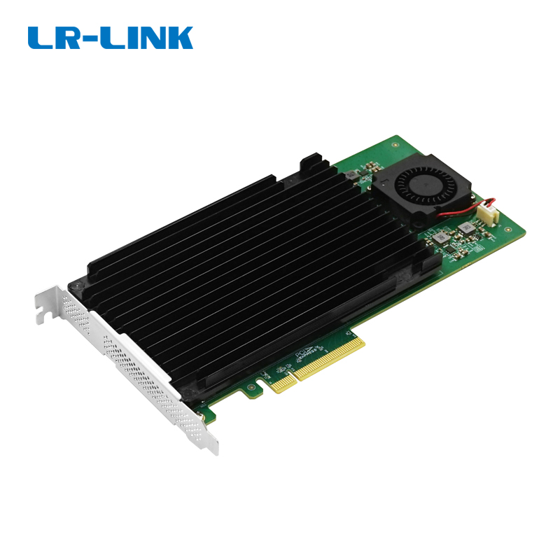 Bộ chuyển đổi PCIe3.0 x8 sang M.2 NVMe bốn cổng LRNV9541-4IR