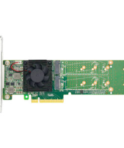 LRNV9547LP-2I PCI Express x 8 sang Dual M.2 NVMe SSD