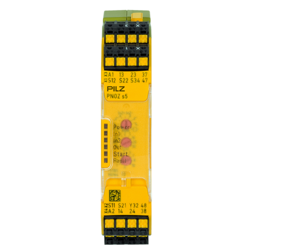Safety relay PILZ PNOZ s5 C 24VDC 2 n/o 2 n/o t coated