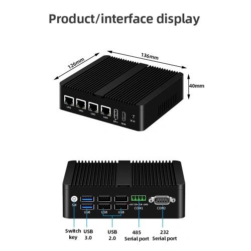 Máy tính công nghiệp XCY Intel® Processor N100 DDR4 - Ảnh 2