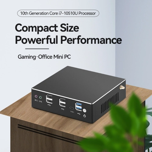 Máy tính mini màn hình kép XCY Dual LAN - Ảnh 3